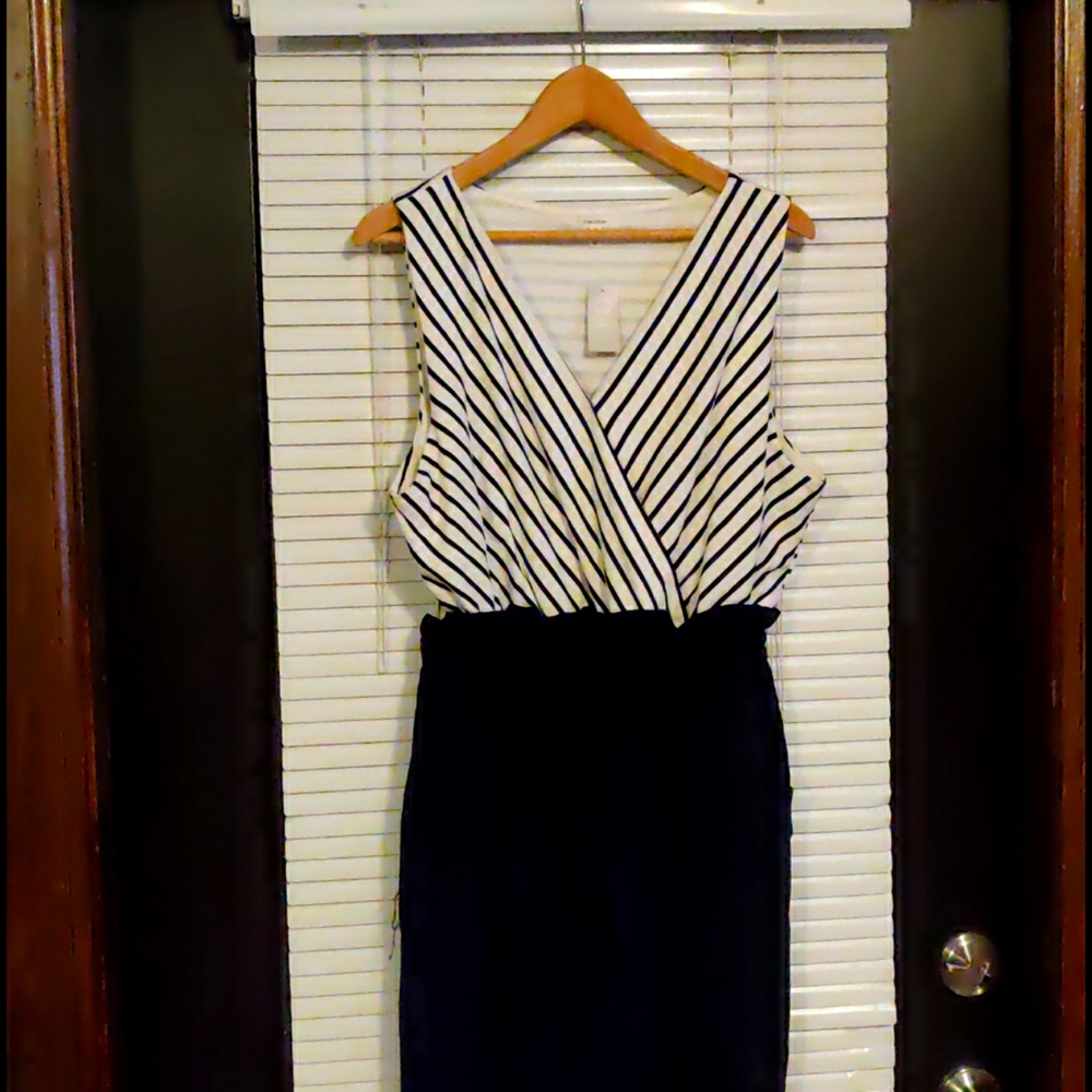 Maurice's Stripe Top Paperbag Bottom Jumpsuit
XL